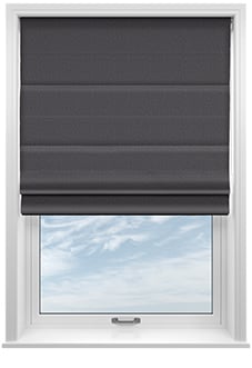 Carina, Blackberry - Twist&Fit Roman Blind